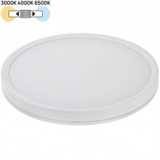 Φωτιστικό Πλαφονιέρα Φ30 Στρογγυλό LED 32W 230V CCT 3200lm Λευκή IP40 21-303280